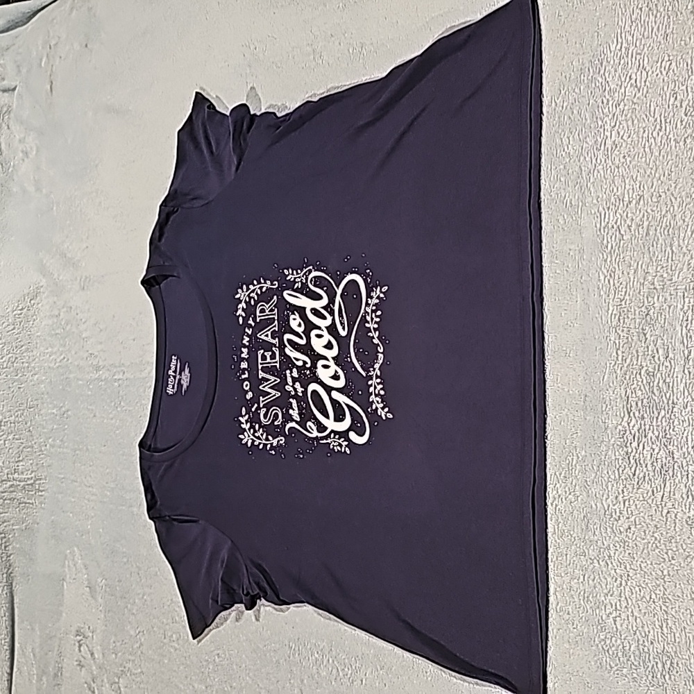 Harry Potter themed blue t-shirt from Torrid